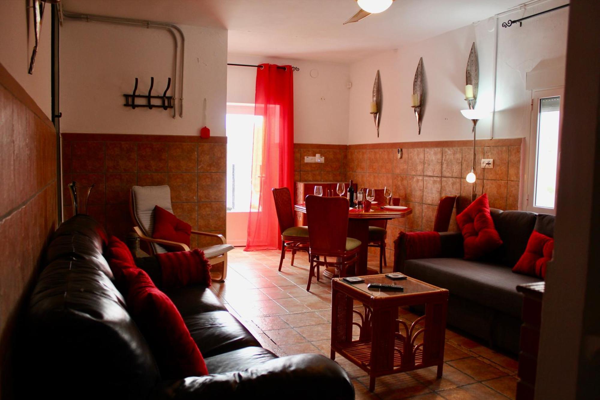 Rambla Retreats Apartment Rojo With Shared Pool & Hot Tub Stunning Views In Oria Kültér fotó